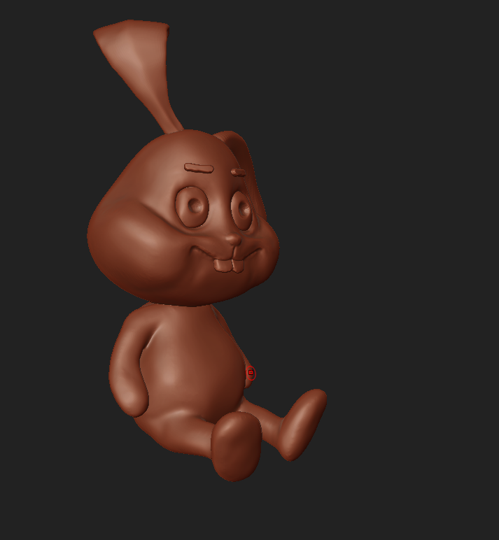 小兔3d模型 图2