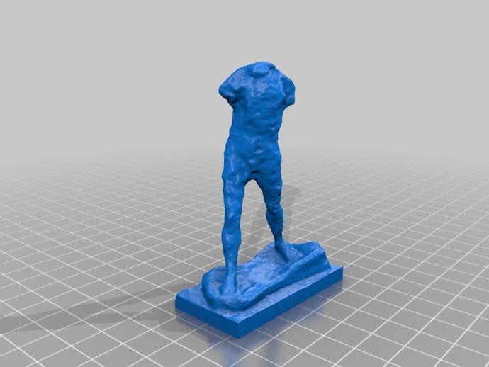 奥古斯特·罗丹雕塑:行走的人